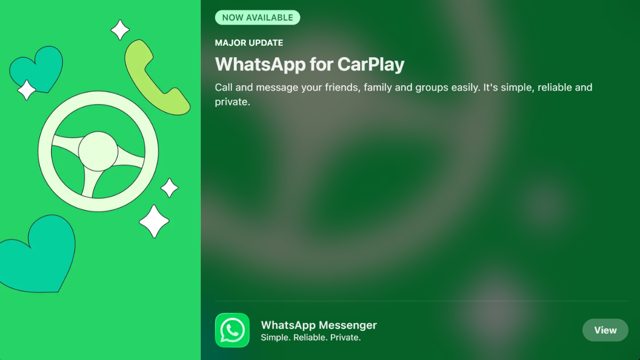 Meta's WhatsApp Gets Full CarPlay Integration, Bringing Voice Calls to the Dashboard